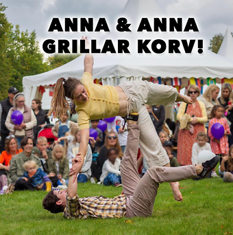 Anna & Anna Grillar Korv! bokas genom Funnybones Production