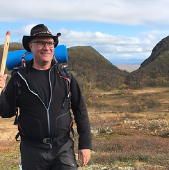 Vandraren Sten Danielsson – Rombovallen sommaren 2019