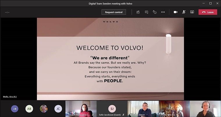 Volvo are dirrefent!