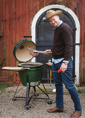 Kamado Sumo grill - Sales Manager Anders Nilsson