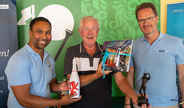 Winner Anders Wahrer and Danske Bank