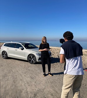 João Azevo, videographer for the Sustainability Initiative