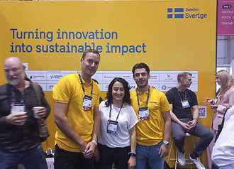 Swedish booth at Websummit 2022