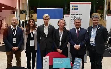 Team Sweden at Bizfeira