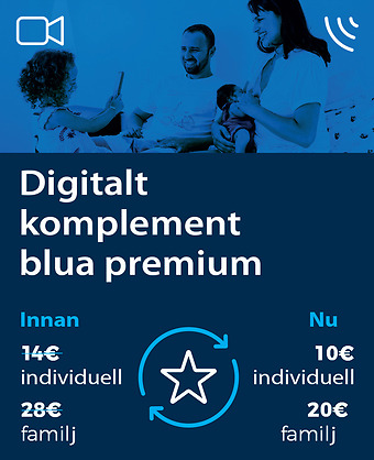 Digitalt komplement blua premium