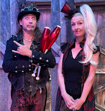 Magic Thor & Miss Monette på Knivsta Nycirkusfestival 15 april 2023