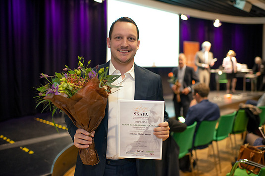 Kristian Sloth Lauszus vinnare av SKAPA-förebild till minne av Leffe Smith