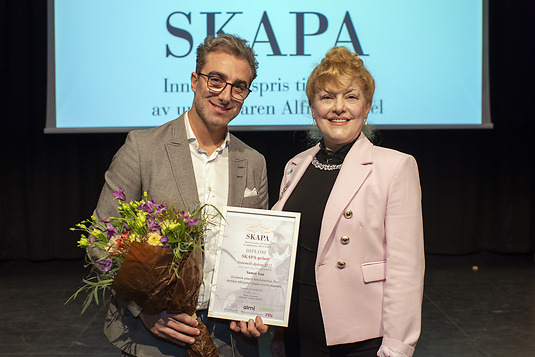 Samer Issa vinnare av SKAPA-priset 2022
