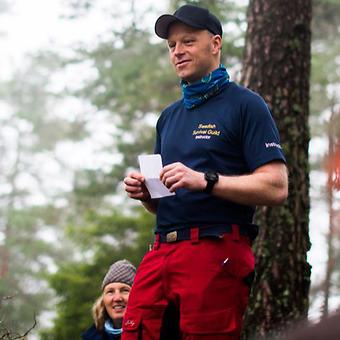 Magnus de Besche, instruktör Beredskap Sverige – Foto Jessica Kroon